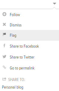 Illustration for article titled Kinja Flags - What are they and how to use them